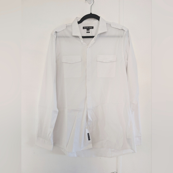 Michael Kors Other - Michael Kors Classic White Shirts slim Fit